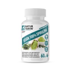   Natur Tanya Vegán 100% Spirulina 500mg 60 tabletta adalékanyagmentes mikroalga