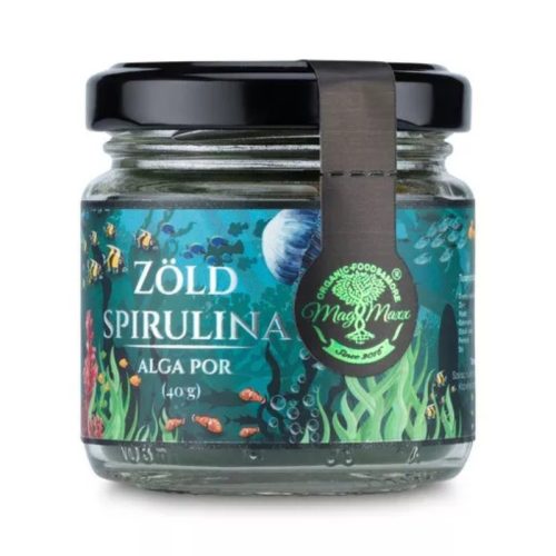 MagMaxx Zöld Spirulina alga por - 40g 