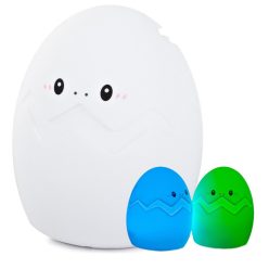 Gyermek éjjeli lámpa led rgb tojás érintéssel