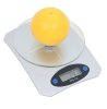  Elektronikus üveg konyhai mérleg 5kg / 1g lcd 