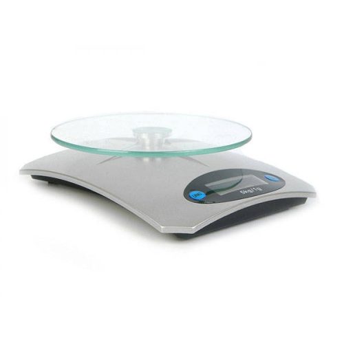  Elektronikus üveg konyhai mérleg 5kg / 1g lcd 